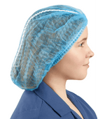 Bouffant Cap 21" MacSafe by SurgiMac | Blue | 1000/Case 10-1601-CS