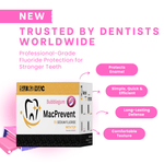 SurgiMac 5% Sodium Fluoride Varnish with TCP, Bubblegum, 0.4ml unit, MacPrevent | SurgiMac Dental Supply