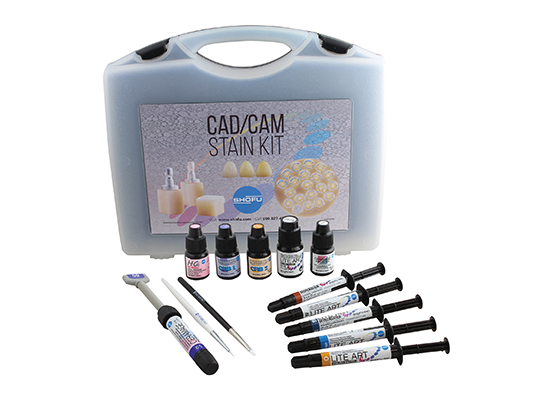 Shofu Dental | CAD/CAM Stain Kit | Y0005