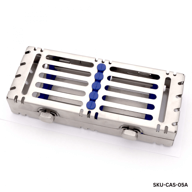 SurgiMac 5 Pcs Instruments Cassette, Stainless Steel, Air Series, 1/Pk | SurgiMac Dental Supply