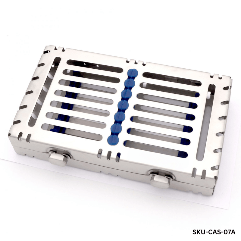 SurgiMac 7 Pcs Instruments Cassette, Stainless Steel, Air Series, 1/Pk | SurgiMac Dental Supply