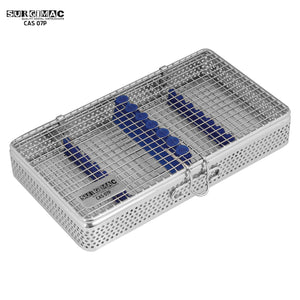SurgiMac Instruments Cassette, Medium, 7 Instruments, Stainless Steel, Eco Series, 1/Pk | SurgiMac Dental Supply
