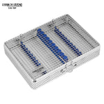 SurgiMac Instruments Cassette, Large, 10 Instruments, Stainless Steel, Eco Series, 1/Pk | SurgiMac Dental Supply