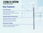 SurgiMac CP-12 Probe, Single-Ended, Stainless Steel, Eco Series, 1/Pk | SurgiMac Dental Supply