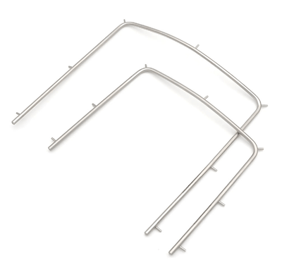 Air Series Child Rubber Dam Frame, 5", Stainless Steel, 1/Pk