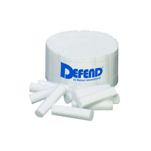 Defend Cotton Rolls, #2, Medium, 1.5" x .375", 2000/bx CS-0200