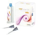 Pac-Dent C&B Prompt 1:1 cartridge of 76 gm C&B material and 15 mixing tips, A2 PD-121
