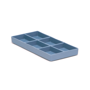 20 White Cabinet Tray - Disc, Wheels, Stones Organizer, 7-7/8" x 3-3/4" x | SurgiMac Dental Supply