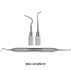 SurgiMac Calcium Hydroxide Placement Instrument, Regular Handle, Double-Ended, Stainless Steel, Hexa Series, 1/Pk | SurgiMac Dental Supply