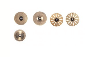 Ti-Coated Fine Diamond Discs