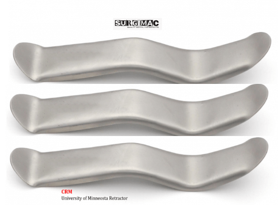 Minnesota Retractor, Stainless Steel, Eco Series, 1/Pk 13-1404