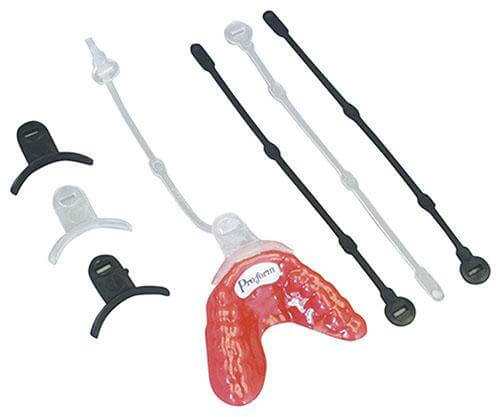 Mouthguard Straps Clear or Black 12 or 25/pk | SurgiMac Dental Supply