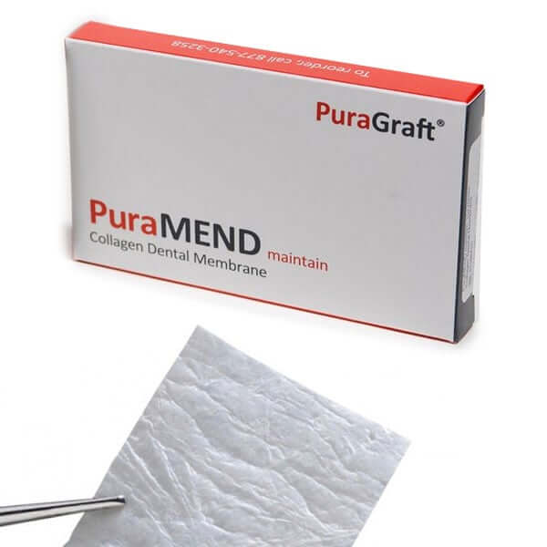 PuraMEND maintain Collagen Bovine Membrane 20 x 30 mm, 1/Box - PGBM20 | SurgiMac Dental Supply