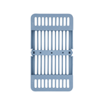 Compact Cassette Blue 4" x 7" x 5/8", Multi-Instrument Sterilization, Holds 8 | SurgiMac Dental Supply