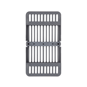 Compact Cassette Blue 4" x 7" x 5/8", Multi-Instrument Sterilization, Holds 8 | SurgiMac Dental Supply