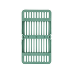 Compact Cassette Blue 4" x 7" x 5/8", Multi-Instrument Sterilization, Holds 8 | SurgiMac Dental Supply
