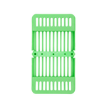 Compact Cassette Blue 4" x 7" x 5/8", Multi-Instrument Sterilization, Holds 8 | SurgiMac Dental Supply