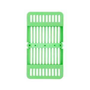 Compact Cassette Blue 4" x 7" x 5/8", Multi-Instrument Sterilization, Holds 8 | SurgiMac Dental Supply