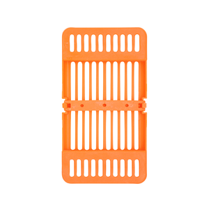 Compact Cassette Blue 4" x 7" x 5/8", Multi-Instrument Sterilization, Holds 8 | SurgiMac Dental Supply