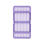 Compact Cassette Blue 4" x 7" x 5/8", Multi-Instrument Sterilization, Holds 8 | SurgiMac Dental Supply