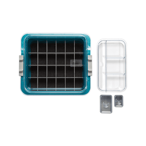 Procedure Tub Kit, Plum, 12-5/8" x 11-1/4" x 4" w/Cover, Complete Package | SurgiMac Dental Supply