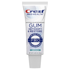 Crest PH Gum Detoxify & Restore Toothpaste, Deep Clean, 0.85 oz Tube 80706868