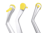 Crown & Bridge Pliers - Yellow Replacement Tips, 6/PK (3 pairs) by SurgiMac 13-1175-2