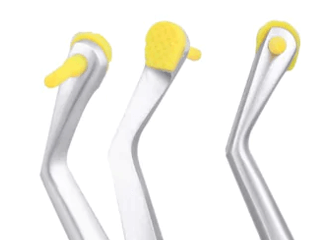 Crown & Bridge Pliers - Yellow Replacement Tips, 6/PK (3 pairs) by SurgiMac 13-1175-2