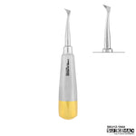 SurgiMac #44 Cryer Elevator, Left, Small, Gold Tips, Stainless Steel, Air Series, 1/pk | SurgiMac Dental Supply