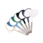 #5 Crystal HD® Resin Mouth Mirror Screw-On Heads Classic - 12 Pack (Cone Socket) | SurgiMac Dental Supply