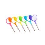 #5 Crystal HD® Resin Mouth Mirror Screw-On Heads Vibrant - 12 Pack (Cone Socket) | SurgiMac Dental Supply