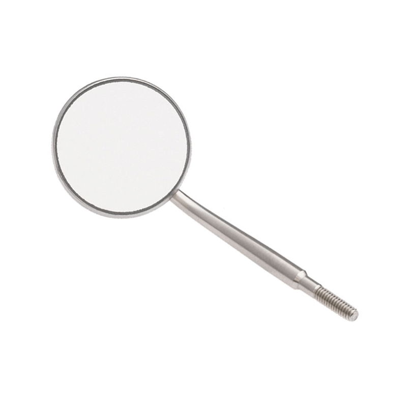 Crystal HD Mouth Mirror Head - #5 (24mm dia.) Cone Socket Stainless Steel | SurgiMac Dental Supply