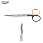SurgiMac Goldman Fox Scissors, TC Curved, Stainless Steel, Pro Series, 1/Pk | SurgiMac Dental Supply