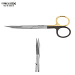 SurgiMac Goldman Fox Scissors, TC Curved, Stainless Steel, Pro Series, 1/Pk | SurgiMac Dental Supply