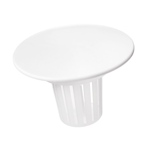 Disposable Screen for Cuspidor Bowls, Small White, Fits A-Dec Cascade | SurgiMac Dental Supply