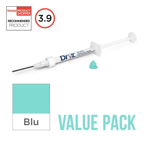 Dryz Blu Retraction Paste (25-Syringes) S191