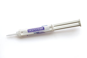 DentoTemp Temporary Cement, 1 x 5ml Automix Syringe + 5 Mixing Tips DTCA1-5