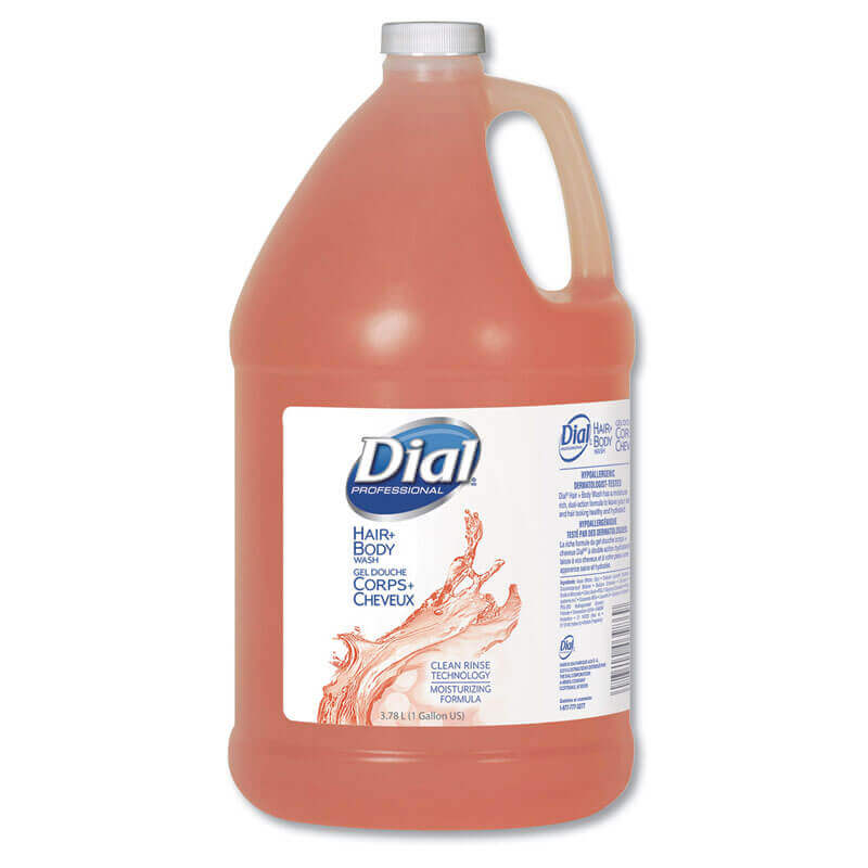 Dial Corporation Hair & Body Wash, 1 Gallon, 4/cs | SurgiMac Dental Supply