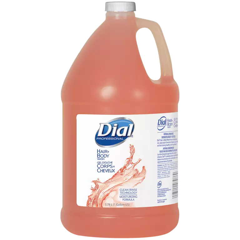 Dial Corporation Hair & Body Wash, 1 Gallon, 4/cs | SurgiMac Dental Supply