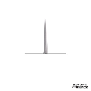 Iris Scissors 4.5", Straight Iris Scissors with Tungsten Carbide Tips, Gold Handles, Stainless Steel, Air Series, 1/Pk MS-001