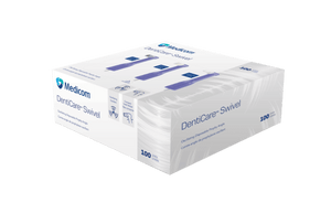 DentiCare™ Swivel Antisplatter DPA, Firm cup, White, Prophy Angles, 100/BX | SurgiMac Dental Supply