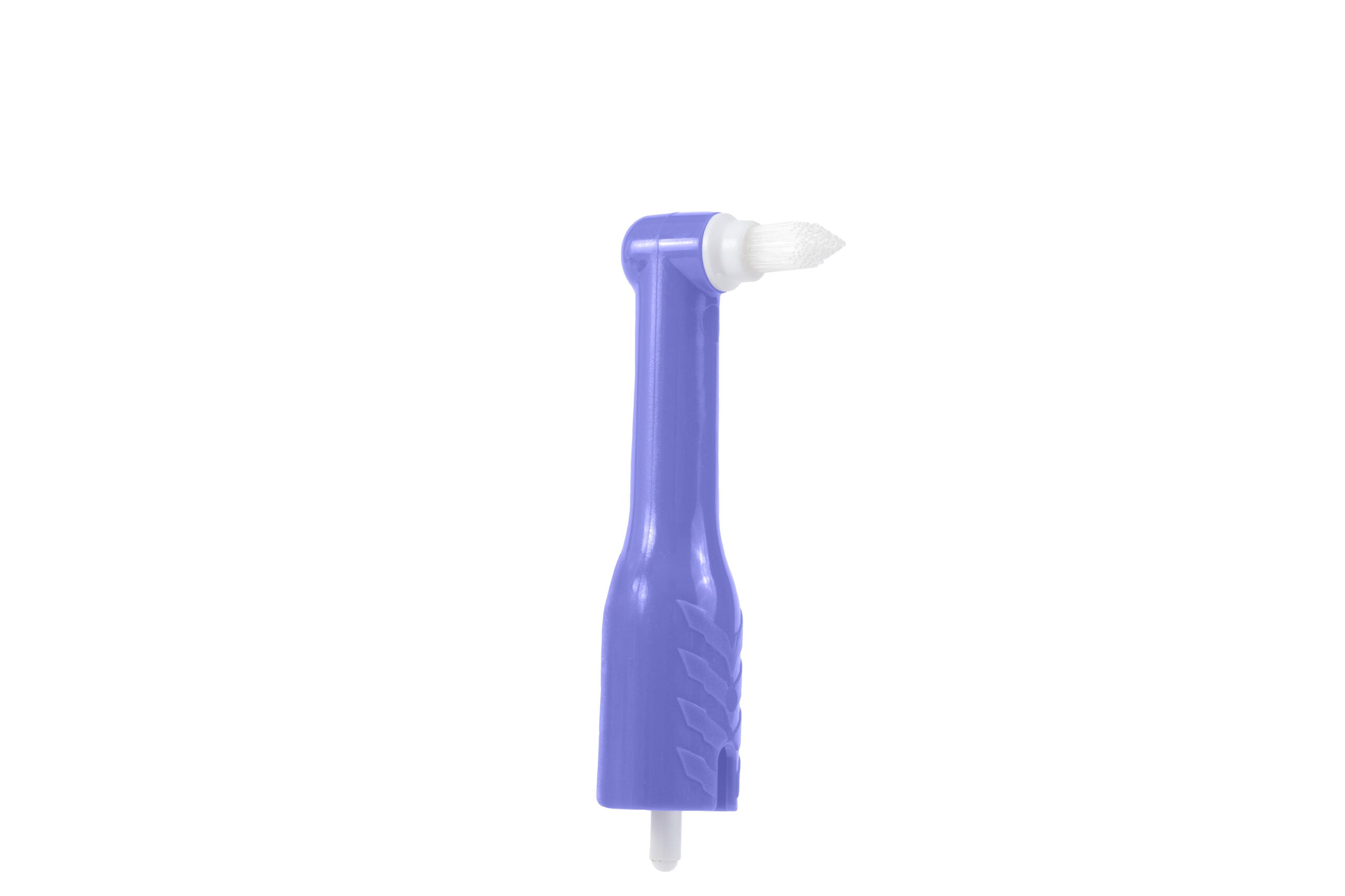 DentiCare™ Swivel Antisplatter DPA, White, Tapered Brush, Prophy Angles, 100/BX | SurgiMac Dental Supply