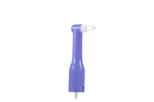 DentiCare™ Swivel Antisplatter DPA, White, Tapered Brush, Prophy Angles, 100/BX | SurgiMac Dental Supply