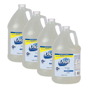 Dial Sensitive Skin Antibacterial Liquid Hand Soap - 4 Gallon Refill | SurgiMac Dental Supply