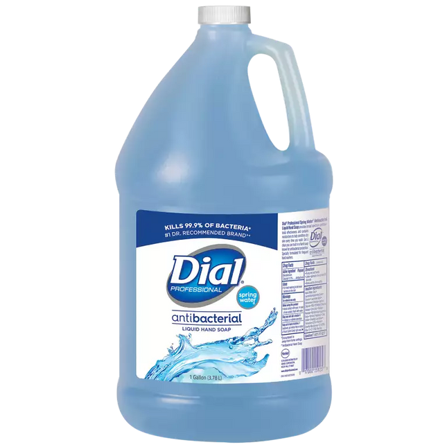 Dial Spring Water Antibacterial Liquid Hand Soap