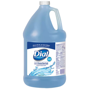 Dial Spring Water Antibacterial Liquid Hand Soap - 1 Gallon Refill | SurgiMac Dental Supply