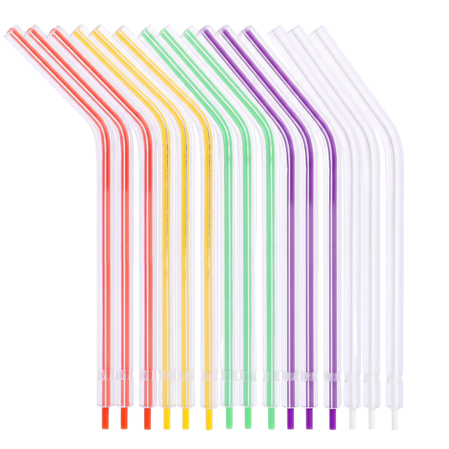 SurgiMac Crystal Air-Water Syringe Tips, Clear w/Colored Core, MacSafe, 250/Pk, 50pk/Case