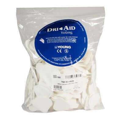 Dri-Aids Small, Plain Cotton Roll Substitute, Bag of 750. #331190 | SurgiMac Dental Supply