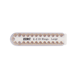 E-Z ID Instrument Rings Large 1/4" - Neon Blue. Package of 25 Rings | SurgiMac Dental Supply
