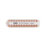 E-Z ID Instrument Rings Large 1/4" - Neon Blue. Package of 25 Rings | SurgiMac Dental Supply